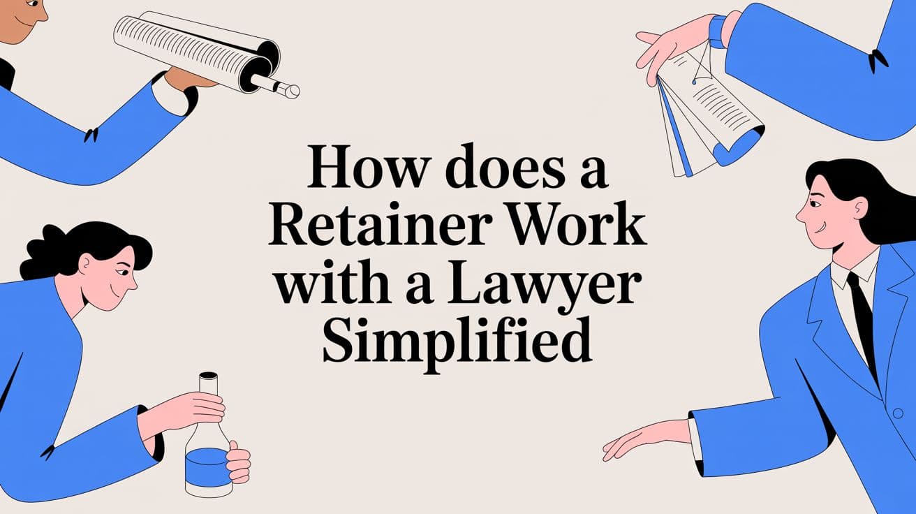 How Does a Retainer Work with a Lawyer Simplified