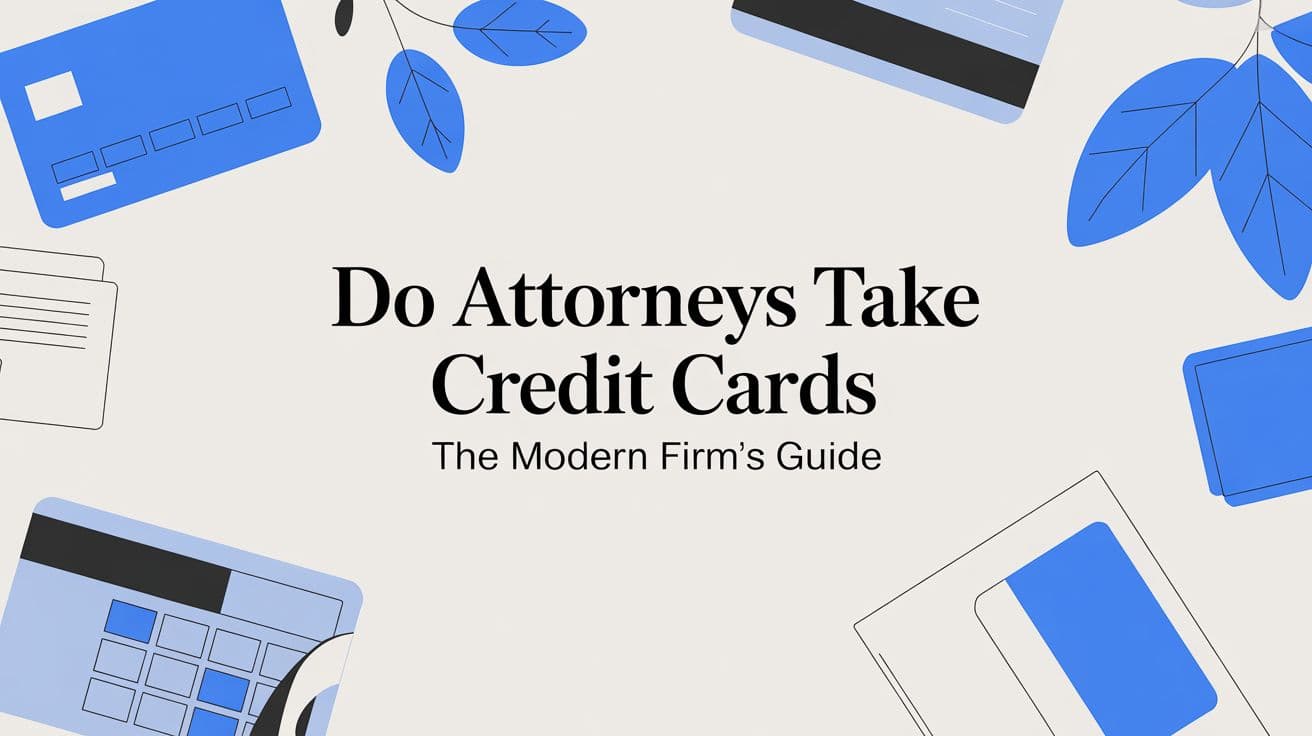 Do Attorneys Take Credit Cards? A Small Firm's Guide to Getting Paid Faster